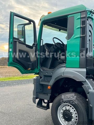 Φορτηγό γερανός roll-off MAN TGS 33.480 6x6 BL HYVA-Abrollkipper *NEU*