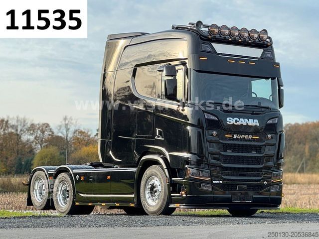 Standard tractor unit SCANIA S 660 V8  Longliner ALU Voll Luft Retarder