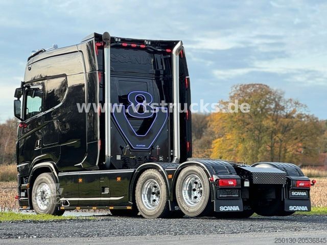 Standard trækkerunit SCANIA S 660 V8 Longliner ALU Voll Luft Retarder