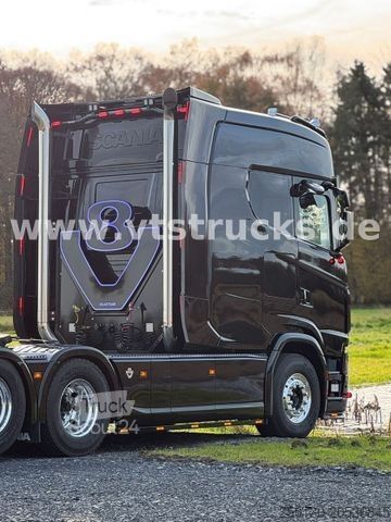 Standard trækkerunit SCANIA S 660 V8 Longliner ALU Voll Luft Retarder