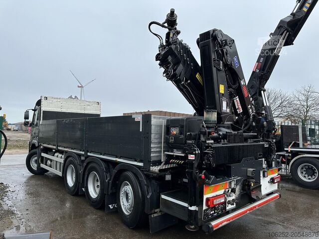 Ladepritsche Volvo FM 460 8x4 TRIDEM + CRANE HIAB 192 E-5 X HIPRO ...