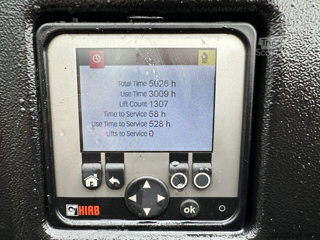 Lastplattform Volvo FM 460 8x4 TRIDEM + CRANE HIAB 192 E-5 X HIPRO ...