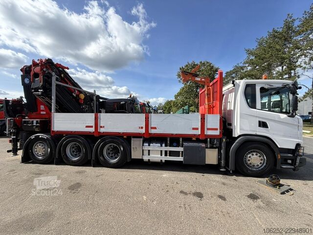Kranbil Scania G410 8x4 + 34m! CRANE EFFER 685/6S-JIB 6S + WIN...