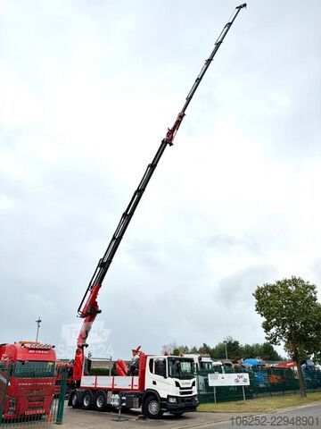 Kranbil Scania G410 8x4 + 34m! CRANE EFFER 685/6S-JIB 6S + WIN...