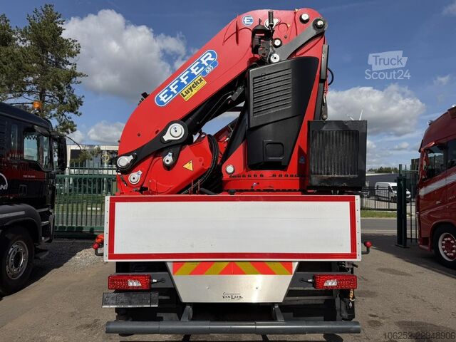 Læsseplatform Scania G410 8x4 PRITSCHE + KRAN 34m! EFFER 685/6S-JIB ...