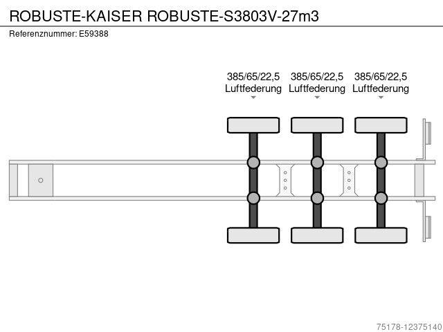Kaiser ROBUSTE S3803V 27m3