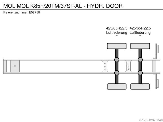 Other MOL MOL K85F/20TM/37ST AL HYDR. DOOR