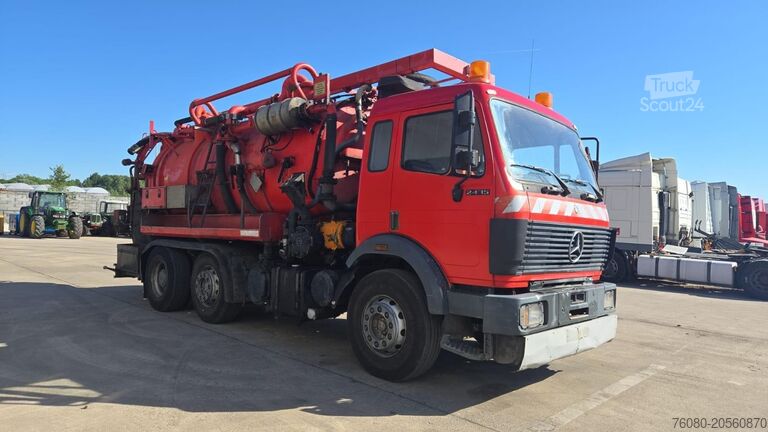 Vehicul de aspirație Mercedes-Benz SK 2435 (15.000 L / V8 AVEC 2X TURBO / BOITE MA...