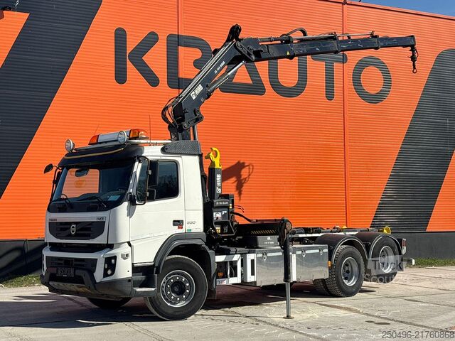 Haakarmsysteem Volvo FMX 330 6x2 HIAB 144E-3 / MULTILIFT XR 20 ton /...