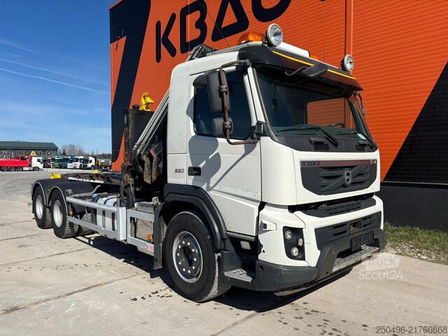Haakarmsysteem Volvo FMX 330 6x2 HIAB 144E-3 / MULTILIFT XR 20 ton /...