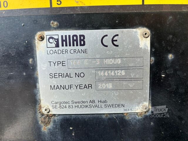 Haakarmsysteem Volvo FMX 330 6x2 HIAB 144E-3 / MULTILIFT XR 20 ton /...