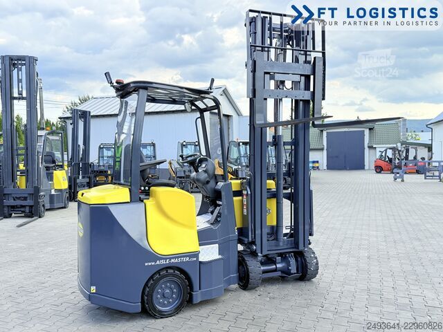 Wózek widłowy do wąskich korytarzy Combilift AISLE MASTER 15E NEW BATTER TRIPLEX 6500
