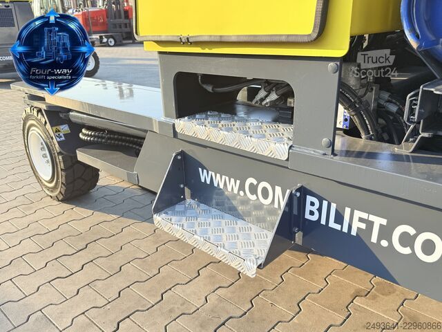 Fireveis truck Combilift C5000 XL GAS TRIPLEX 6920 FORK POSITIONE