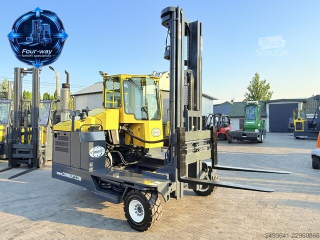 Fireveis truck Combilift C5000 XL GAS TRIPLEX 6920 FORK POSITIONE