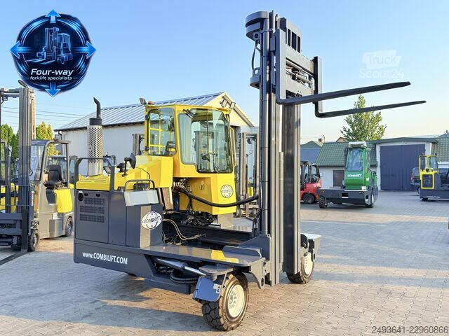 Fireveis truck Combilift C5000 XL GAS TRIPLEX 6920 FORK POSITIONE