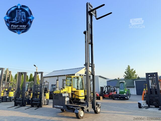 Fireveis truck Combilift C5000 XL GAS TRIPLEX 6920 FORK POSITIONE