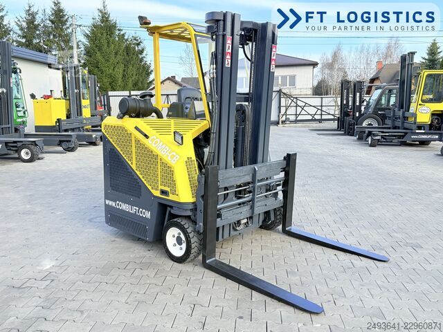 Wózek widłowy czterokierunkowy Combilift CB3000 GAS TRIPLEX 4900 FREE-LIFT