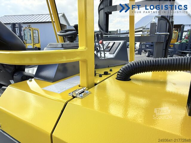 Wózek widłowy czterokierunkowy Combilift CB2500 GAS TRIPLEX 4900 FORK POSITIONER