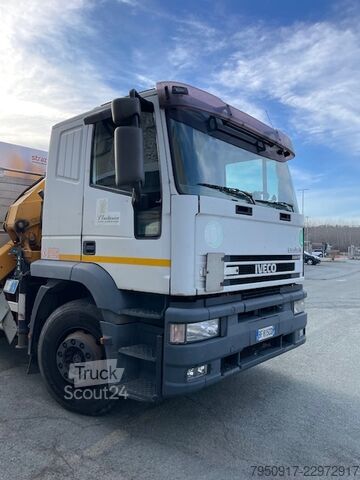 Grue montée sur camion Iveco Magirus 260E35