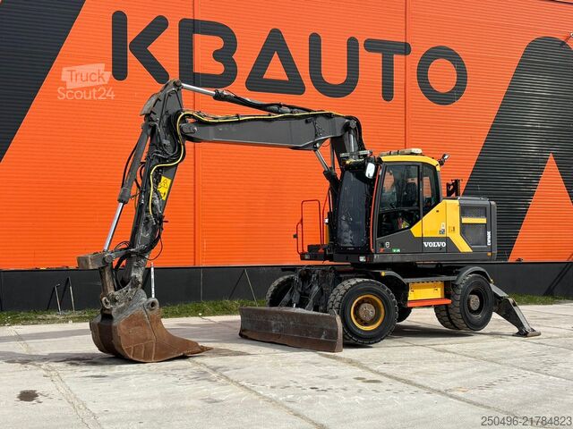 Wheel excavator Volvo EW 160 E AC / CENTRAL LUBRICATION / AUXILIARY H...