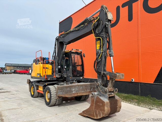 Wheel excavator Volvo EW 160 E AC / CENTRAL LUBRICATION / AUXILIARY H...