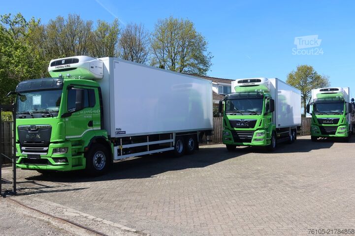 Transport réfrigéré/congélé MAN TGS 26.330 Koel/Vries Thrmoking T1000R diesel/e...