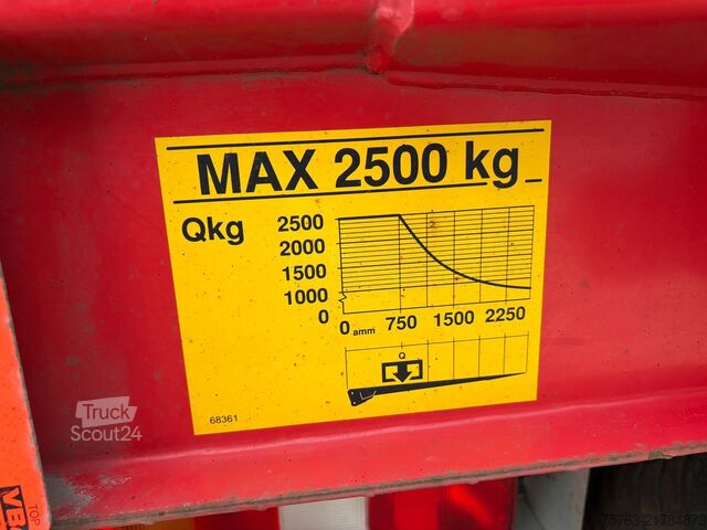 Lona Mercedes-Benz Actros 1836 - 4x2 - Zepro loadlift - Full air -...