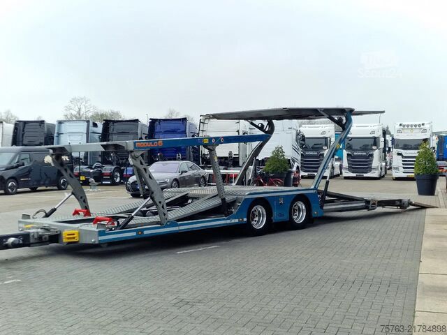 Autotransporter varevogn Volvo FH 500 Globetrotter XL Cartransporter Blyss Mod...