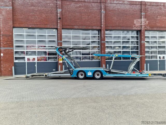 Biltransport skåpbil Volvo FH 500 Globetrotter XL Cartransporter Blyss Mod...
