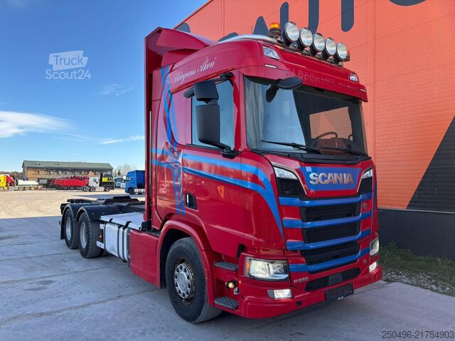 Chassihytt Scania R 650 6x4 HYDRAULICS / RETARDER / CHASSIS L=720...