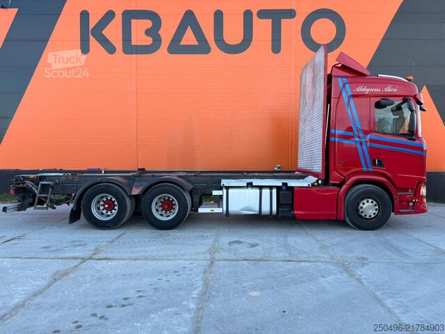 Chassihytt Scania R 650 6x4 HYDRAULICS / RETARDER / CHASSIS L=720...