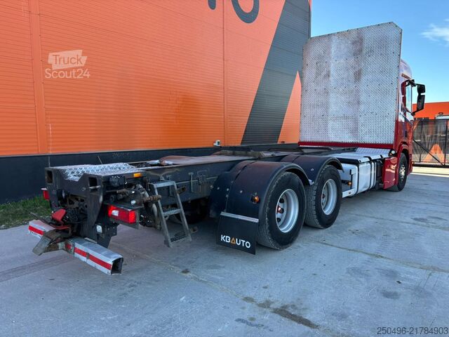 Chassihytt Scania R 650 6x4 HYDRAULICS / RETARDER / CHASSIS L=720...