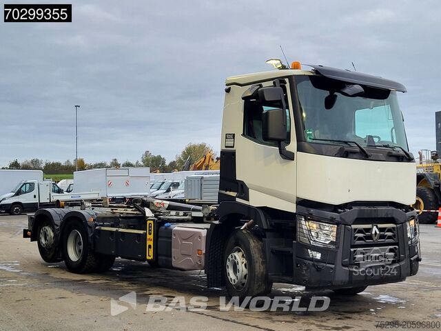 Sistema de brazo de gancho Renault C 460 6X2 20 tons Hyva 20-57-S containersystem ...