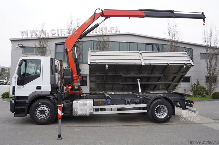Třístranný sklápěč Iveco Stralis 19.310 E6 4x2 / Fassi F155A.0.22