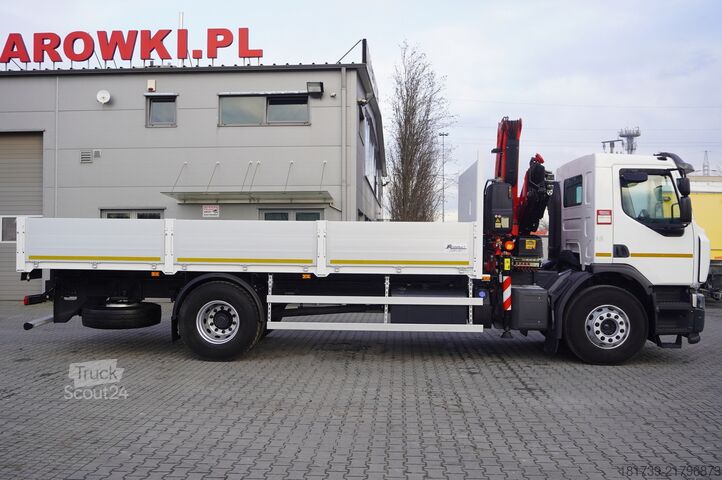 Platforma ar celtni Renault C280 DTI 8/ FASSI crane F135A.22/ 8units