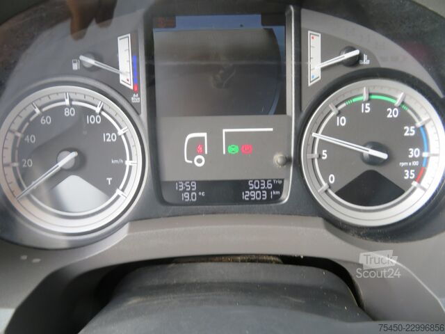 Dostavno vozilo s kesonom DAF LF 210 FA