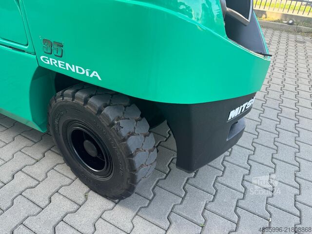 4 tekerlekli forklift Mitsubishi FD35NT /Diesel/Only 6012 hours/New Price
