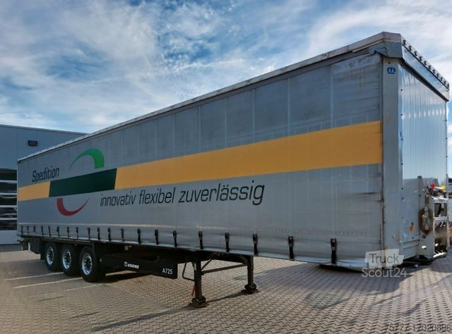 Open oplegger met zeil KRONE SD Tautliner-JOLODA-SAF-LIFT - Anti Vandal