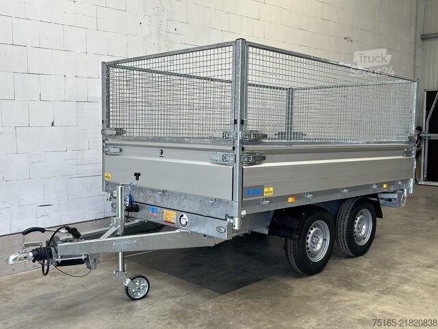 Kipper HAPERT Cobalt HM-2 Pendelklappe+Gitte Dreiseitenkipper