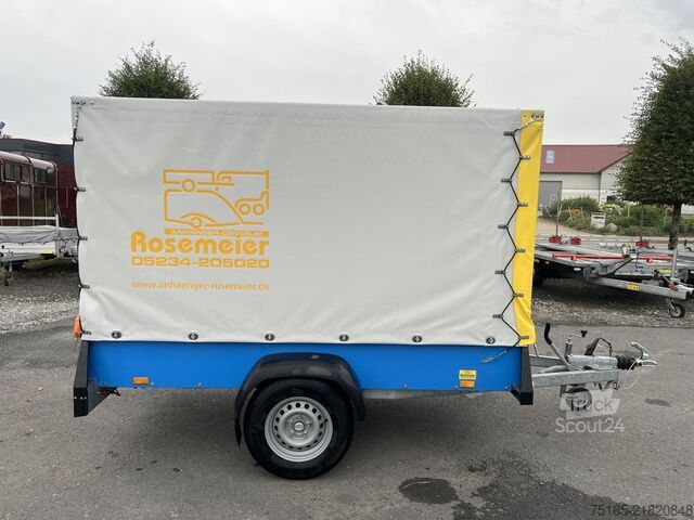 Skriňový príves Rosemeier VE Spectrum B 13.25 Cirkus Plane Kastenanhänger geb