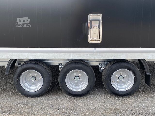 Dodávka na prepravu áut Rosemeier VE Jumbo 35.5 Tridem-Planenaufbau Autotransporter