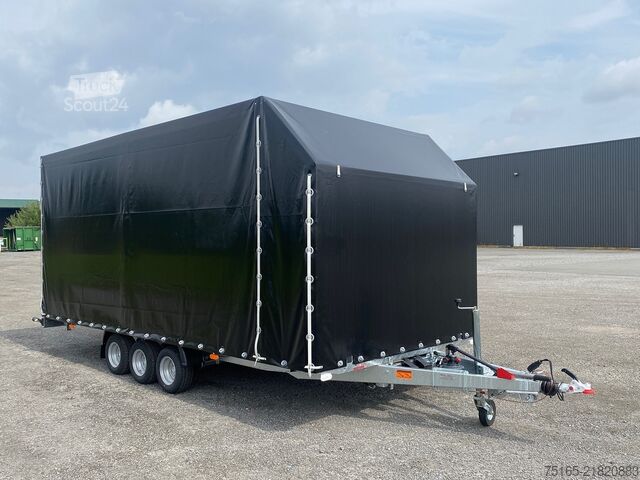 Dodávka na prepravu áut Rosemeier VE Jumbo 35.5 Tridem-Planenaufbau Autotransporter