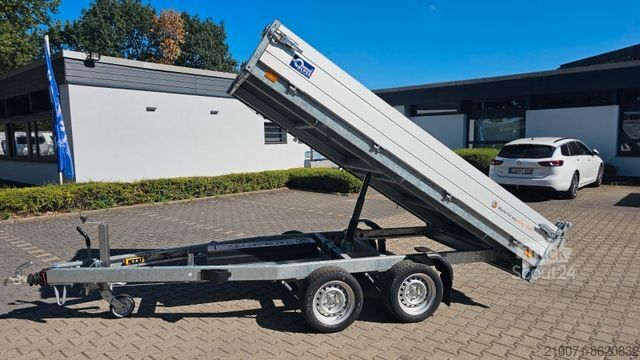 Tresidet tipphenger SARIS Rückwärtskipper 306x170x30cm Anhänger 2000kg zGG
