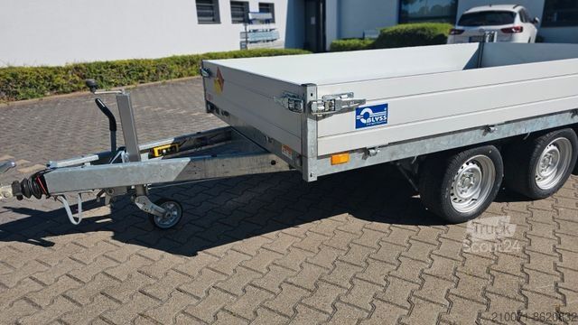 Tresidet tipphenger SARIS Rückwärtskipper 306x170x30cm Anhänger 2000kg zGG