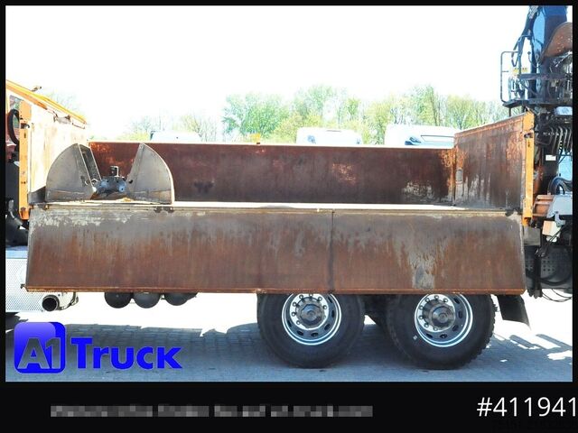 Кран-манипулятор на шасси грузовика MERCEDES-BENZ 3344 MP3 Actros 6x4 Meiller Jonsered 1300 RS