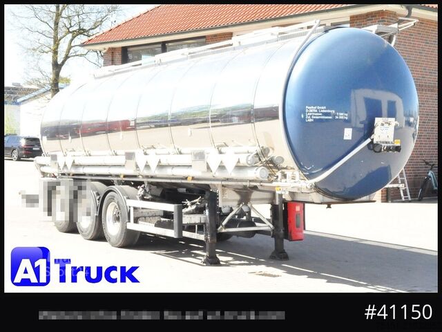 Säiliöpuoliperävaunu GOFA GOFA TSA 33-55-3Z, Chemie, ADR, Edelstahl, 33.500 Liter, ISO