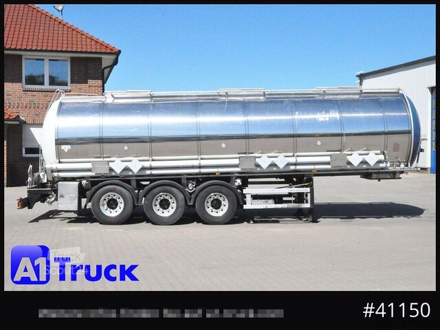 Säiliöpuoliperävaunu GOFA GOFA TSA 33-55-3Z, Chemie, ADR, Edelstahl, 33.500 Liter, ISO