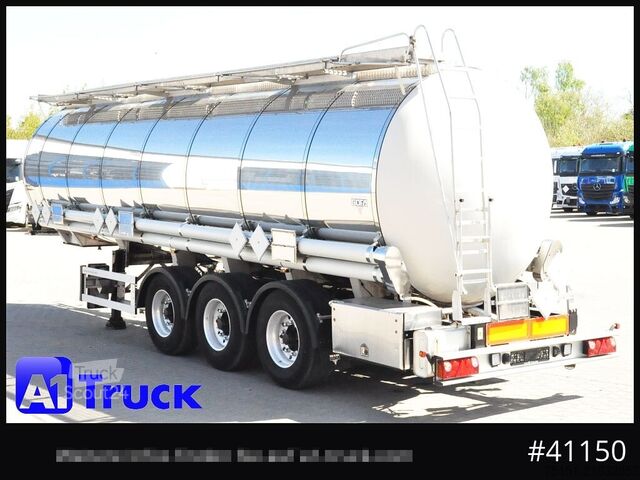 Säiliöpuoliperävaunu GOFA GOFA TSA 33-55-3Z, Chemie, ADR, Edelstahl, 33.500 Liter, ISO