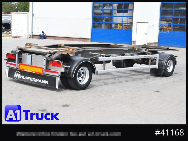 Remolque roll off HUEFFERMANN HSA 1870 BPW, 1 Hand