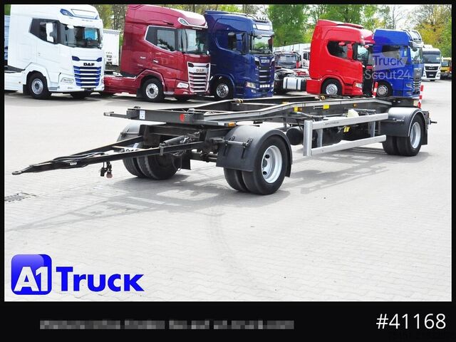 Remolque roll off HUEFFERMANN HSA 1870 BPW, 1 Hand